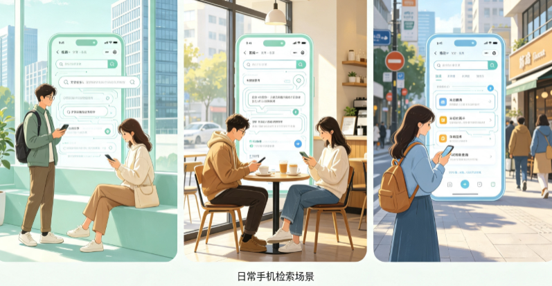 大祥区普通人日常手机使用场景拆解：GEO 与 AI 优化如何改变信息检索体验