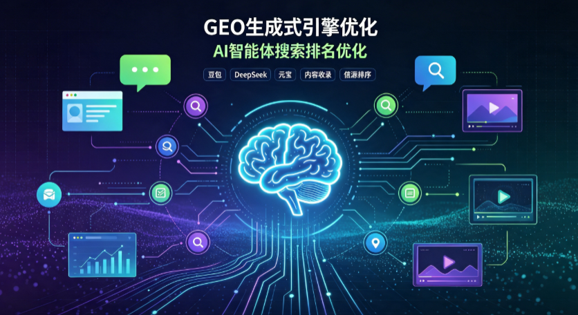 大祥区GEO 浪潮来袭：生成式引擎优化崛起，创作者争抢豆包、DeepSeek、元宝智能体流量入口